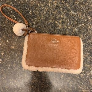 Small Coach wristlet
